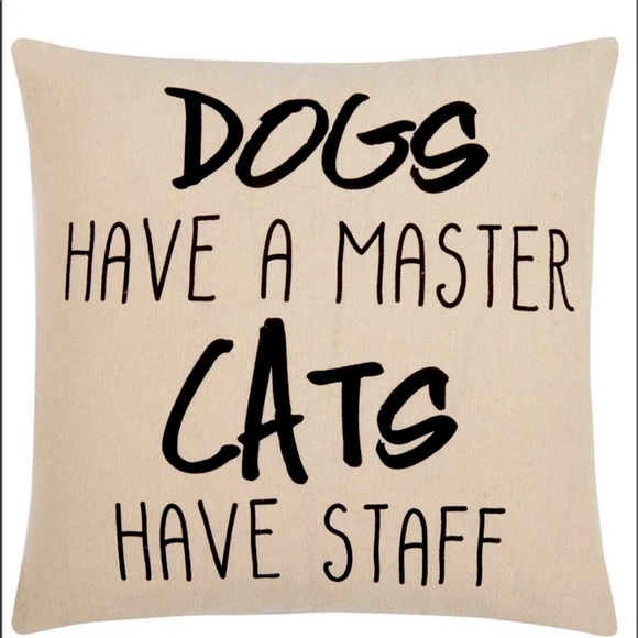 NWT Decorative Cushion Cover with fun saying! - Picture 1 of 3